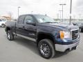 Deep Blue Metallic 2008 GMC Sierra 2500HD SLT Extended Cab 4x4