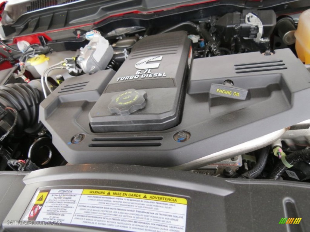 2012 Dodge Ram 2500 HD Big Horn Crew Cab 4x4 6.7 Liter OHV 24-Valve Cummins VGT Turbo-Diesel Inline 6 Cylinder Engine Photo #63877442