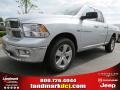 2012 Bright Silver Metallic Dodge Ram 1500 Big Horn Quad Cab  photo #1