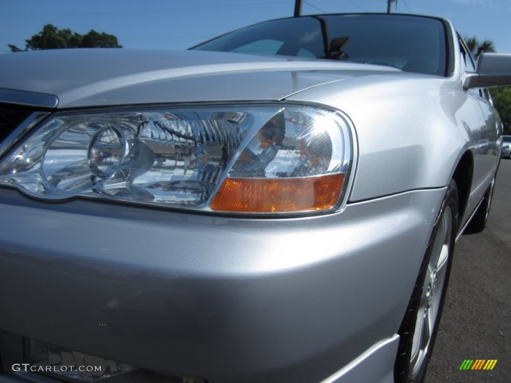 2002 TL 3.2 Type S - Satin Silver Metallic / Ebony photo #14