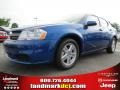 2012 Blue Streak Pearl Dodge Avenger SXT  photo #1