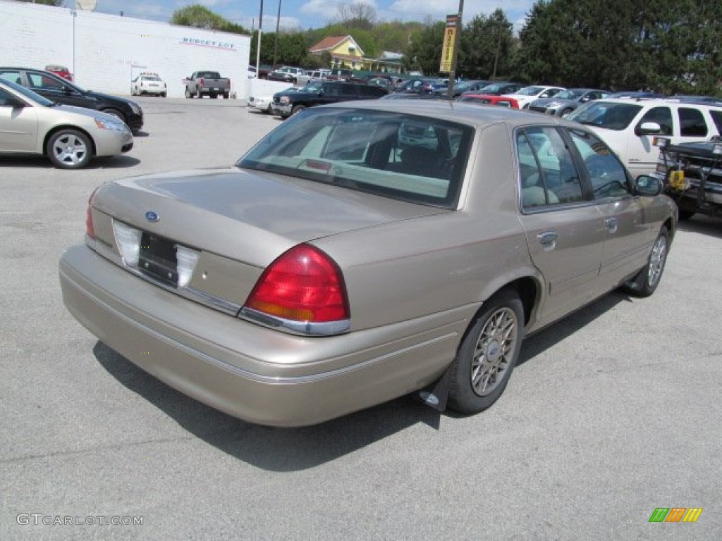 1999 Crown Victoria LX - Harvest Gold Metallic / Medium Parchment photo #6