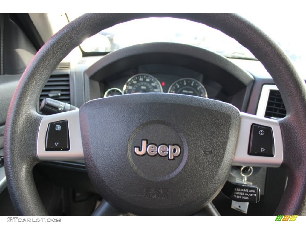 2008 Grand Cherokee Laredo 4x4 - Steel Blue Metallic / Dark Slate Gray photo #6