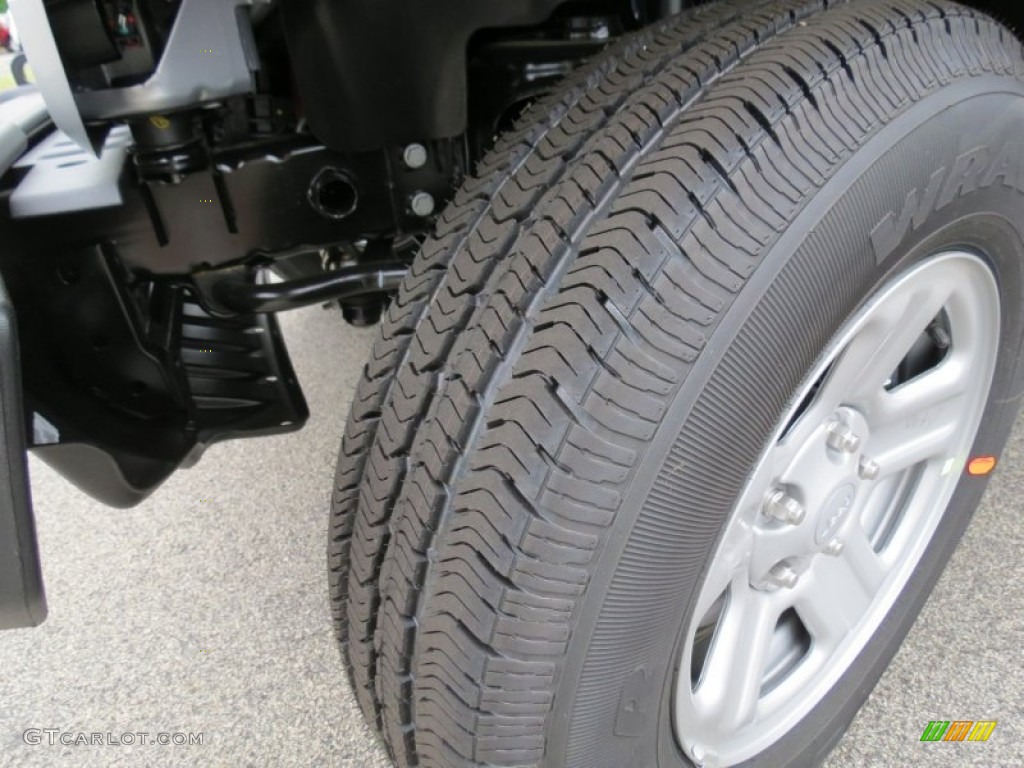 2012 Wrangler Sport 4x4 - Bright Silver Metallic / Black photo #12