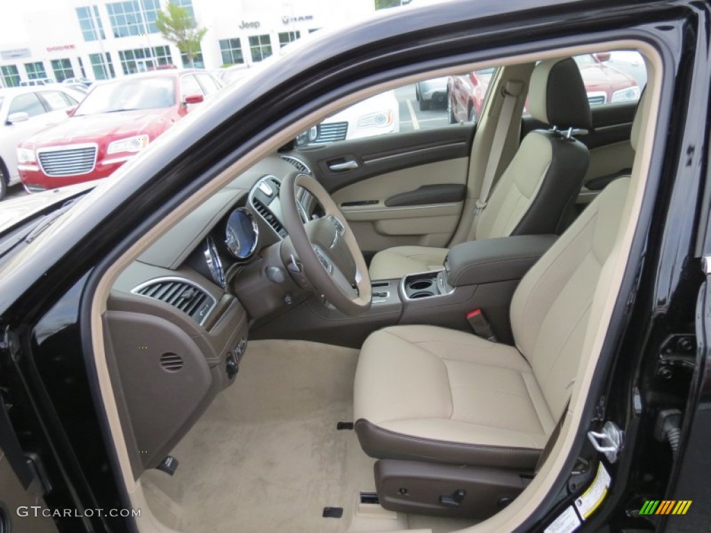 Dark Frost Beige/Light Frost Beige Interior 2012 Chrysler 300 C Photo #63880568