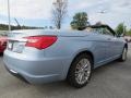 Crystal Blue Pearl Coat 2012 Chrysler 200 Limited Convertible Exterior