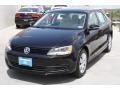 2012 Black Volkswagen Jetta SE Sedan  photo #3