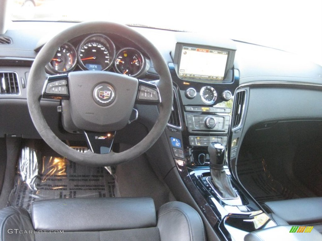 2010 Cadillac CTS -V Sedan Ebony Dashboard Photo #63881402