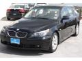 Black Sapphire Metallic - 5 Series 525i Sedan Photo No. 3