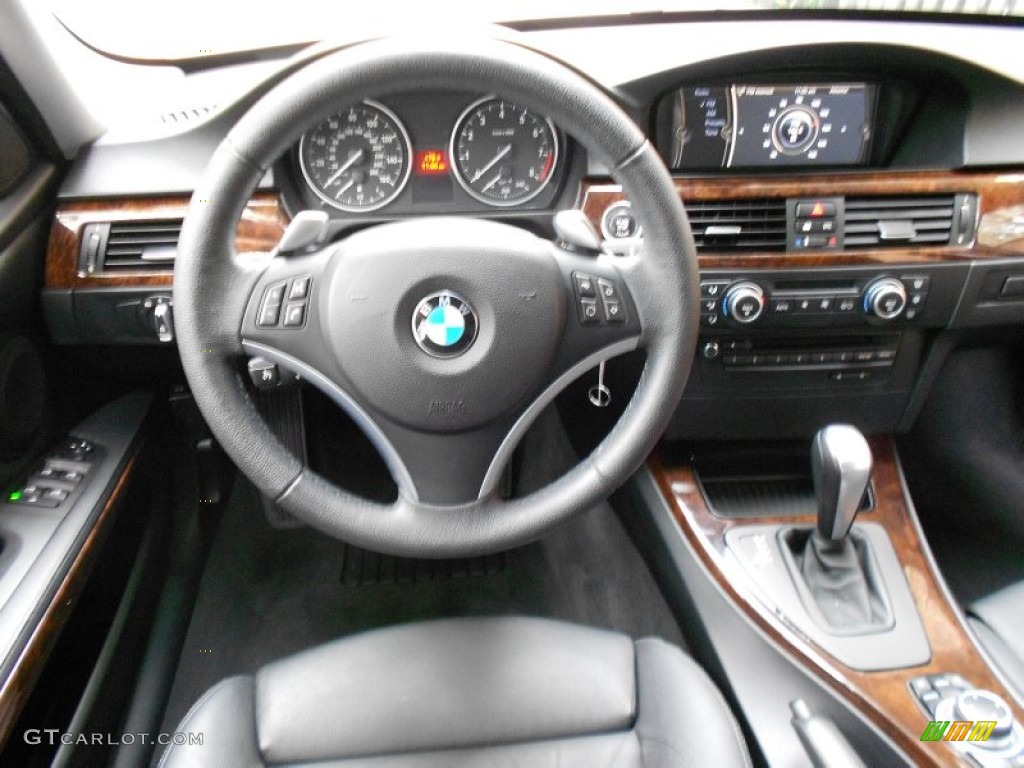 2009 3 Series 335i Sedan - Titanium Silver Metallic / Black photo #7