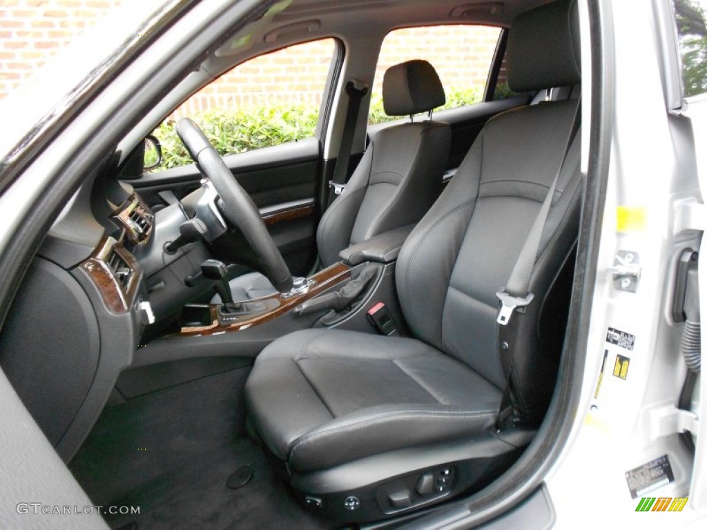 2009 3 Series 335i Sedan - Titanium Silver Metallic / Black photo #8