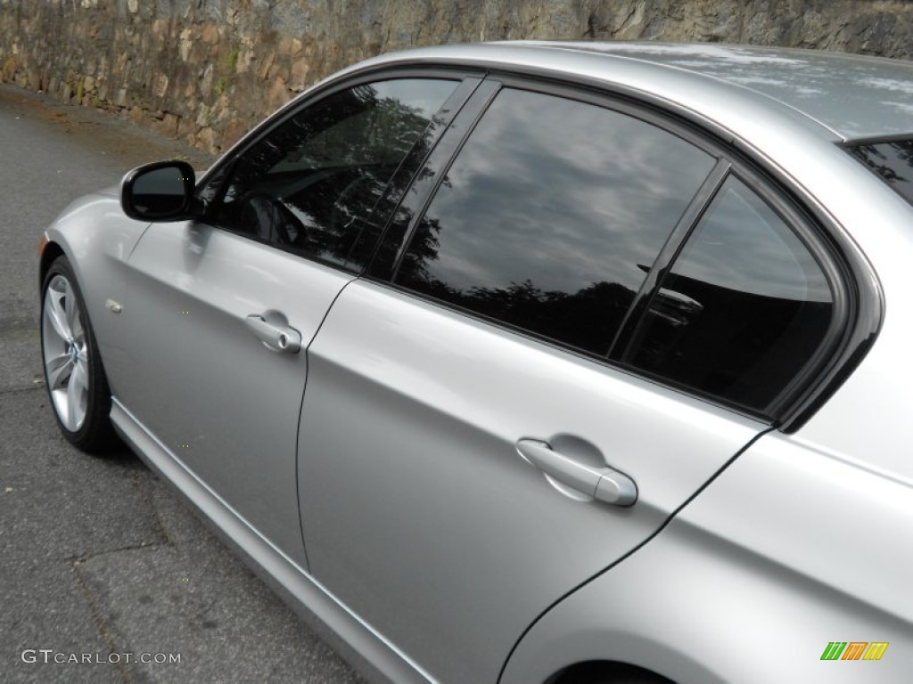2009 3 Series 335i Sedan - Titanium Silver Metallic / Black photo #16