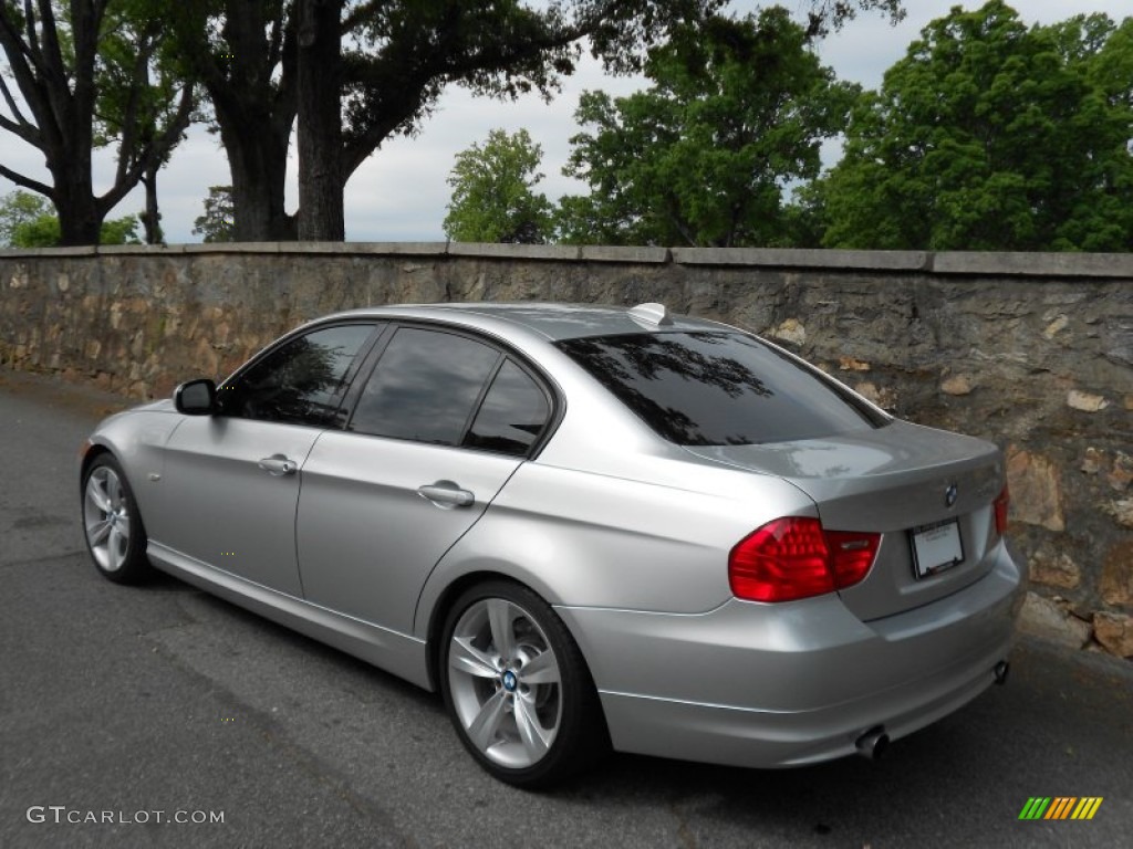 2009 3 Series 335i Sedan - Titanium Silver Metallic / Black photo #18