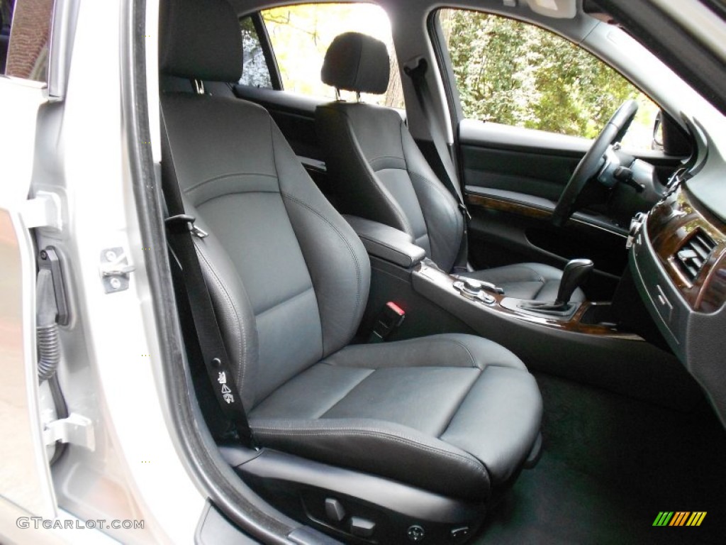 2009 3 Series 335i Sedan - Titanium Silver Metallic / Black photo #29
