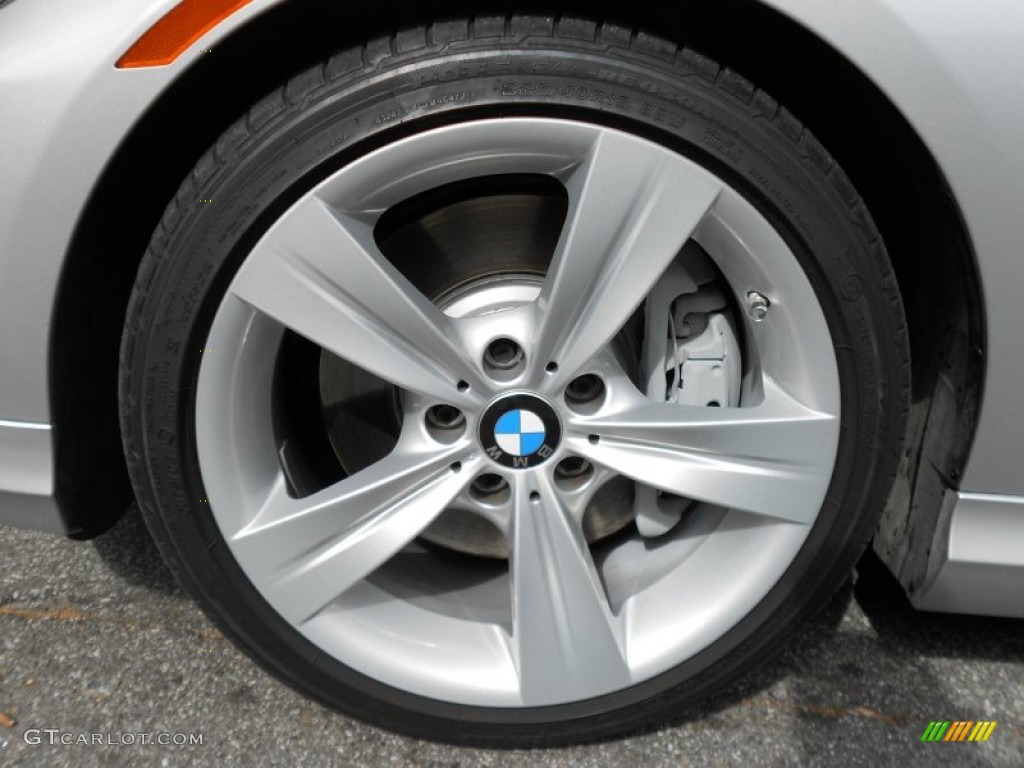 2009 3 Series 335i Sedan - Titanium Silver Metallic / Black photo #36