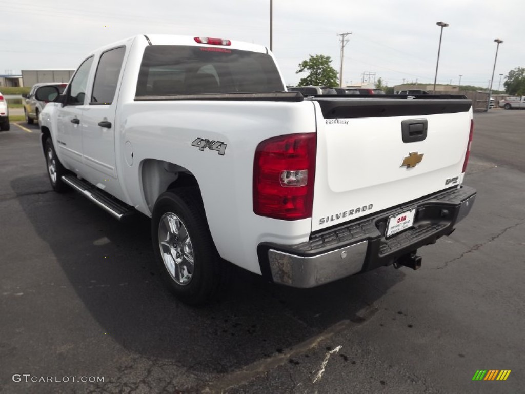 2009 Silverado 1500 Hybrid Crew Cab 4x4 - Summit White / Light Titanium photo #7