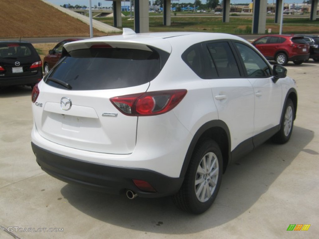 2013 CX-5 Touring - Crystal White Pearl Mica / Sand photo #5