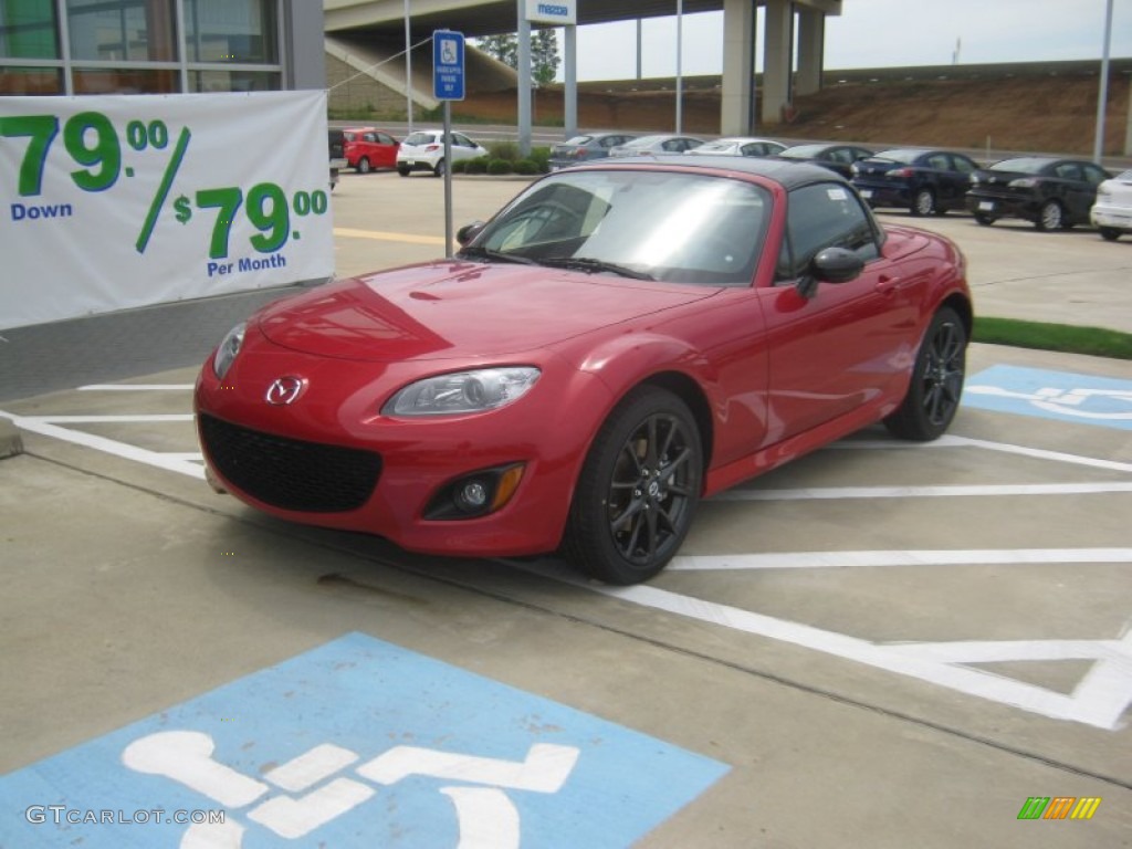 2012 MX-5 Miata Special Edition Hard Top Roadster - Velocity Red Mica / Special Edition Black photo #1
