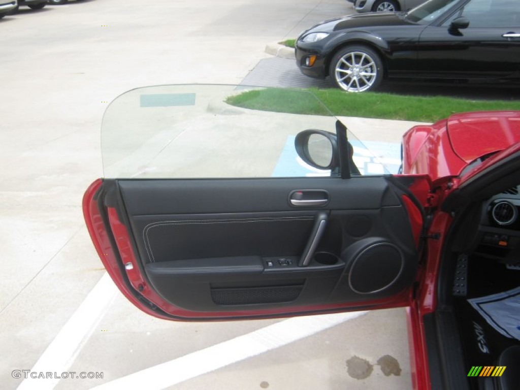 2012 Mazda MX-5 Miata Special Edition Hard Top Roadster Special Edition Black Door Panel Photo #63883376