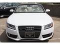 Glacier White Metallic - A5 2.0T quattro Cabriolet Photo No. 2