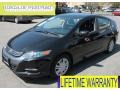 2010 Crystal Black Pearl Honda Insight Hybrid LX  photo #1