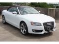 Glacier White Metallic - A5 2.0T quattro Cabriolet Photo No. 7