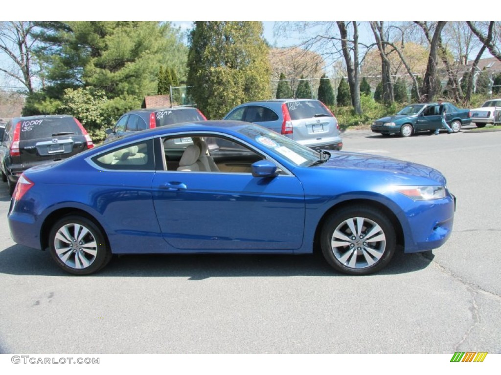 2009 Accord LX-S Coupe - Belize Blue Pearl / Ivory photo #4