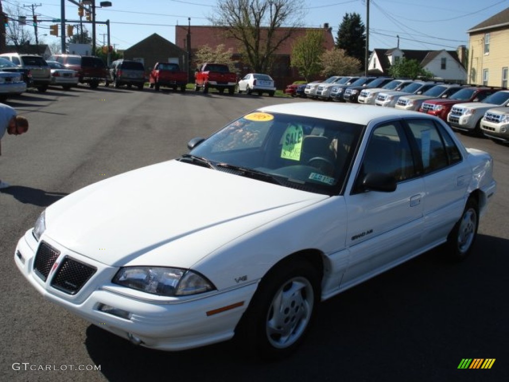 1995 Grand Am SE - Bright White / Taupe photo #3