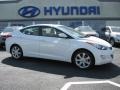 2013 Shimmering White Hyundai Elantra Limited  photo #1