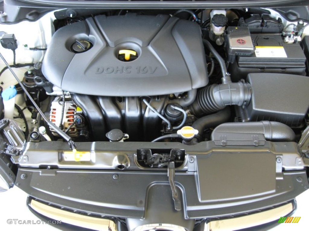 2013 Elantra Limited - Shimmering White / Beige photo #10