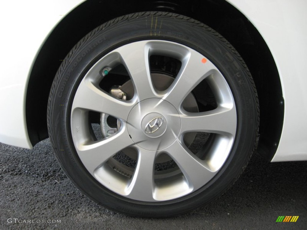 2013 Elantra Limited - Shimmering White / Beige photo #11