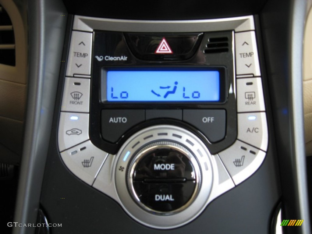 2013 Elantra Limited - Shimmering White / Beige photo #26