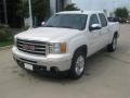 White Diamond Tricoat 2012 GMC Sierra 1500 SLT Crew Cab