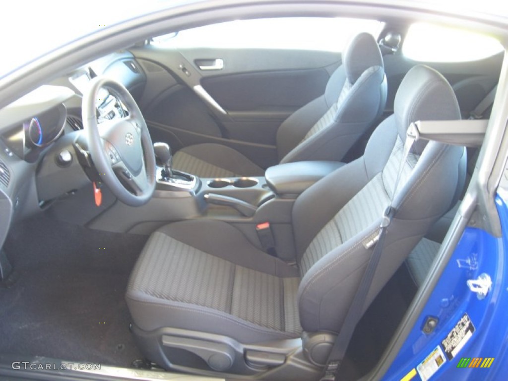 2013 Genesis Coupe 2.0T - Shoreline Drive Blue / Black Cloth photo #14