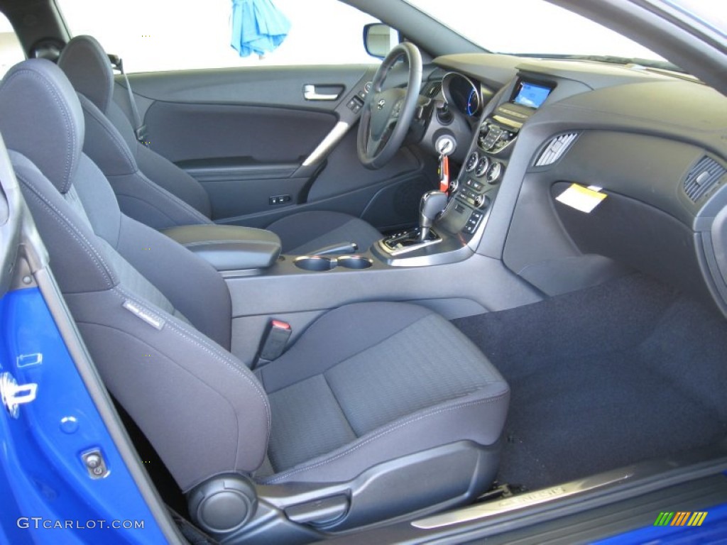2013 Genesis Coupe 2.0T - Shoreline Drive Blue / Black Cloth photo #19