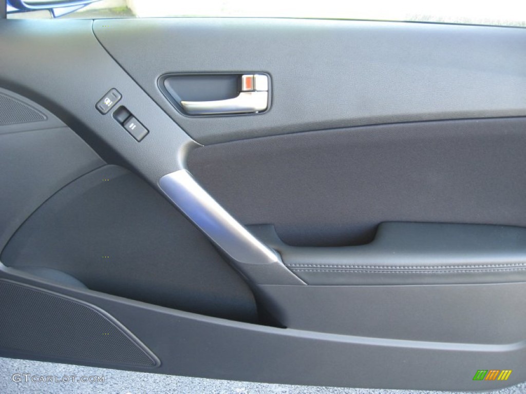 2013 Genesis Coupe 2.0T - Shoreline Drive Blue / Black Cloth photo #21