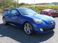 2012 Mirabeau Blue Hyundai Genesis Coupe 3.8 Track  photo #4