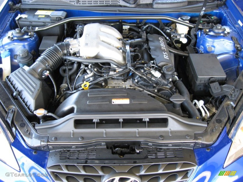 2012 Hyundai Genesis Coupe 3.8 Track 3.8 Liter DOHC 24-Valve Dual-CVVT V6 Engine Photo #63885710