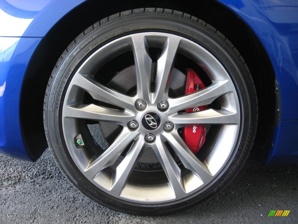2012 Hyundai Genesis Coupe 3.8 Track Wheel Photo #63885719