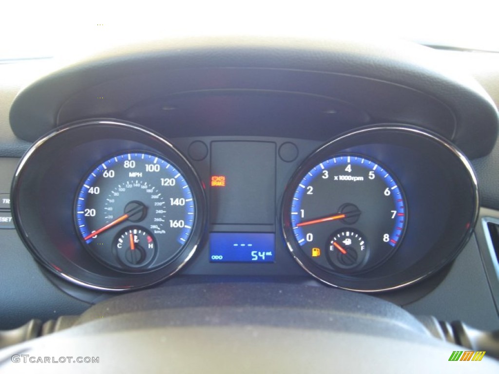 2012 Hyundai Genesis Coupe 3.8 Track Gauges Photo #63885861