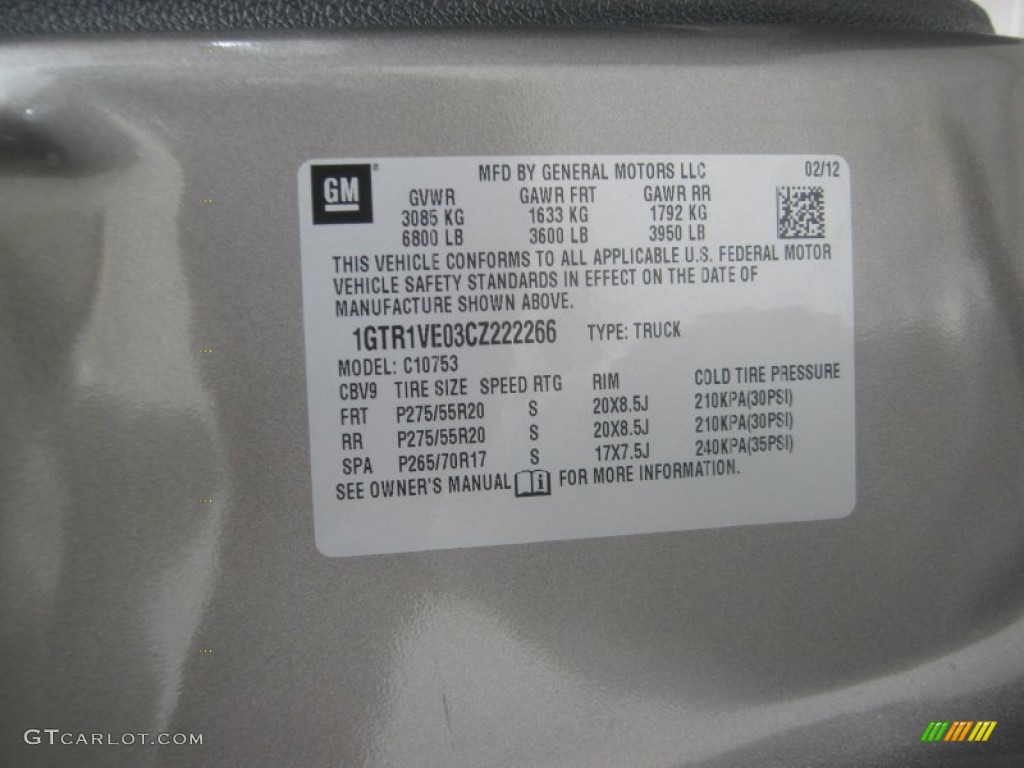 2012 Sierra 1500 SLE Extended Cab - Steel Gray Metallic / Ebony photo #20