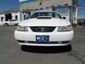 2002 Oxford White Ford Mustang GT Convertible  photo #2