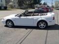 2002 Oxford White Ford Mustang GT Convertible  photo #9