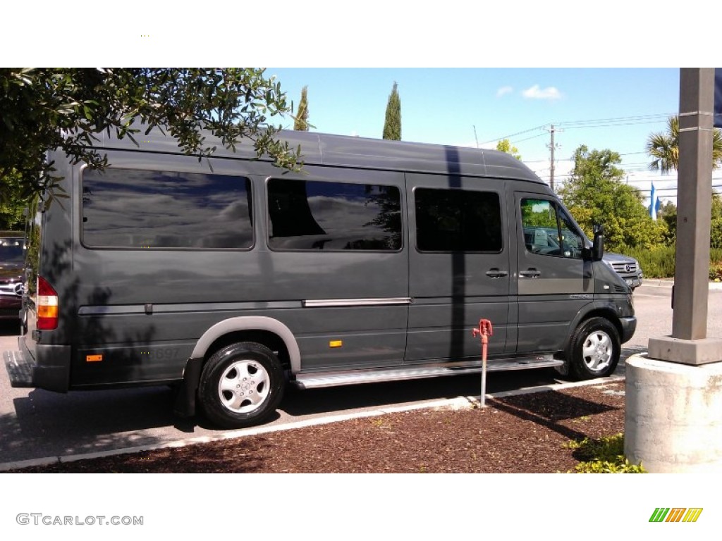 Graphite Gray 2006 Dodge Sprinter Van 2500 High Roof Passenger Exterior Photo #63887404