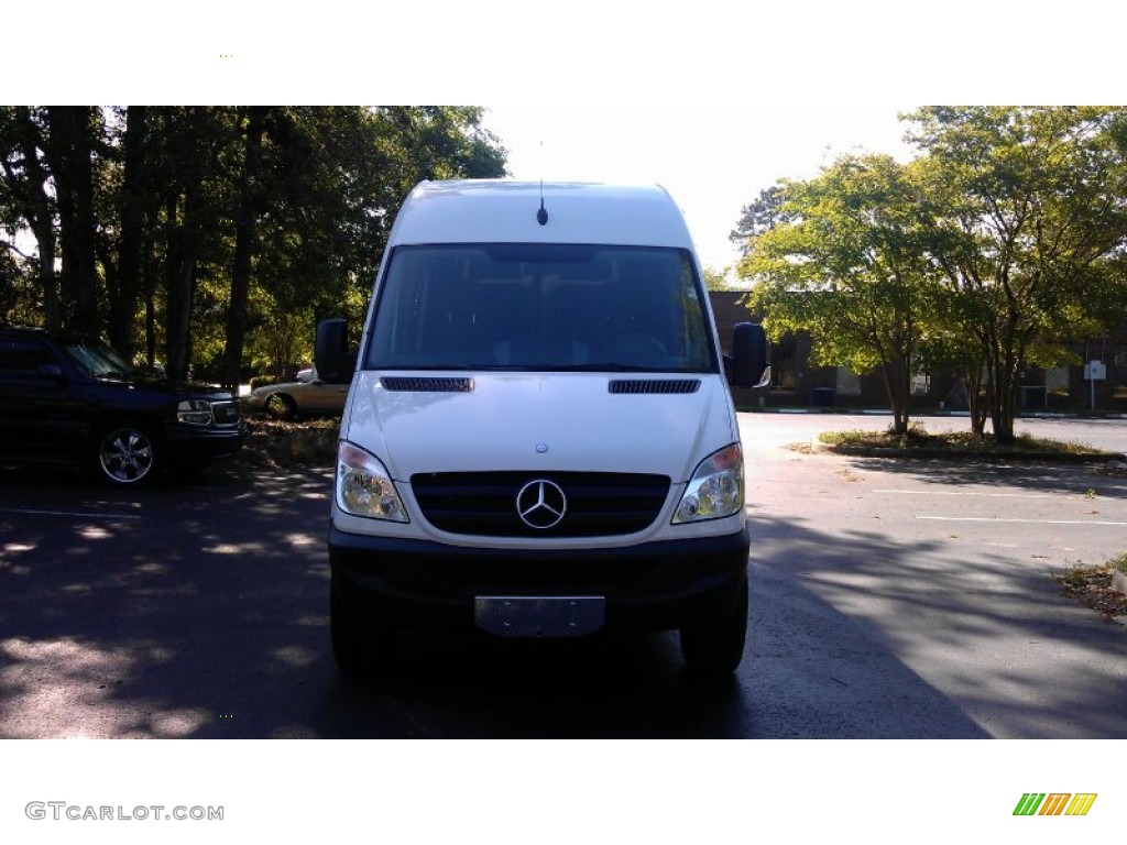 2012 Sprinter 2500 High Roof Cargo Van - Arctic White / Lima Black Fabric photo #3