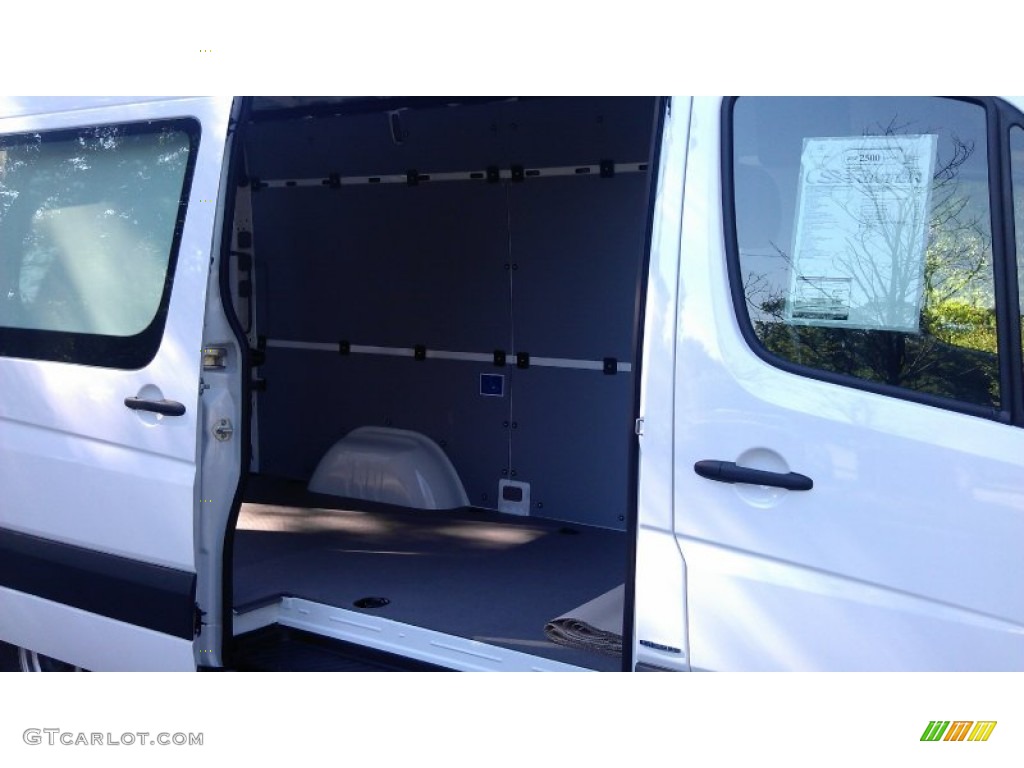 2012 Sprinter 2500 High Roof Cargo Van - Arctic White / Lima Black Fabric photo #5