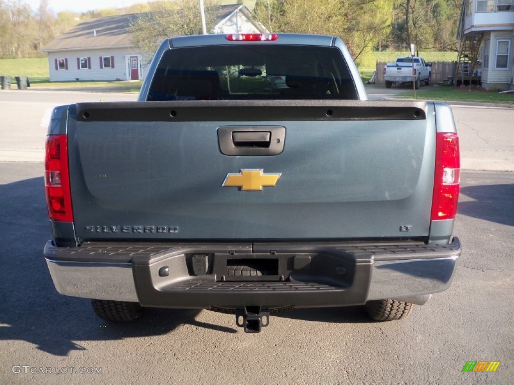 2012 Silverado 1500 LT Crew Cab 4x4 - Blue Granite Metallic / Ebony photo #6