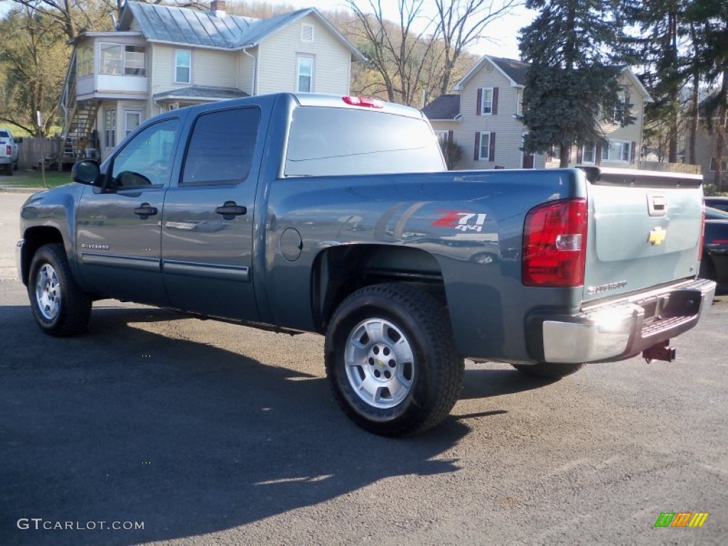 2012 Silverado 1500 LT Crew Cab 4x4 - Blue Granite Metallic / Ebony photo #7