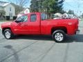 2012 Victory Red Chevrolet Silverado 1500 LT Extended Cab 4x4  photo #6