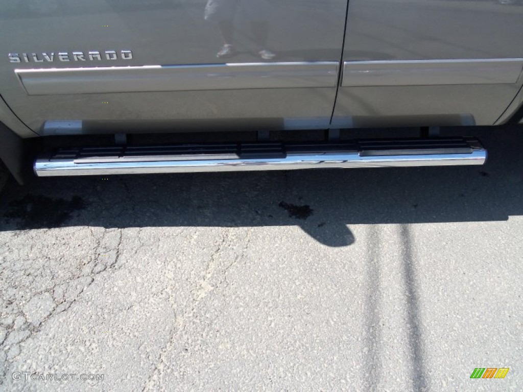 2012 Silverado 1500 LT Extended Cab 4x4 - Graystone Metallic / Ebony photo #11